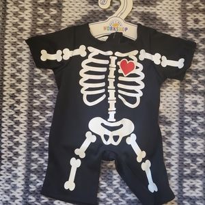 Build a Bear 2021 Halloween Skeleton Sleeper NWT